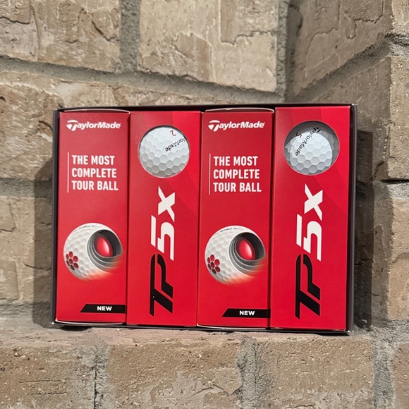 TaylorMade TP5x Golf Balls - White - Picture 2 of 2